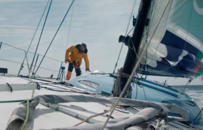 “Seul”, una película para televisión de Pierre Isoard sobre la aventura de Yves Parlier en su Vendée Globe.