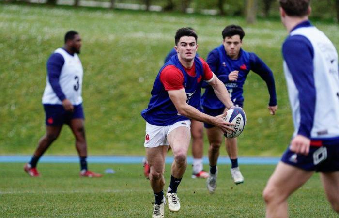 XV de Francia – Alerta de rodilla para Nolann Le Garrec, a una semana del partido contra Japón