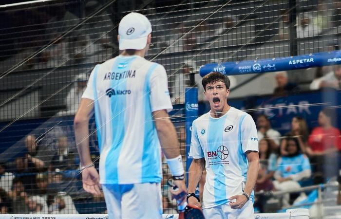 Tino Libaak y Leo Augsburger liberan a Argentina tras un partido loco