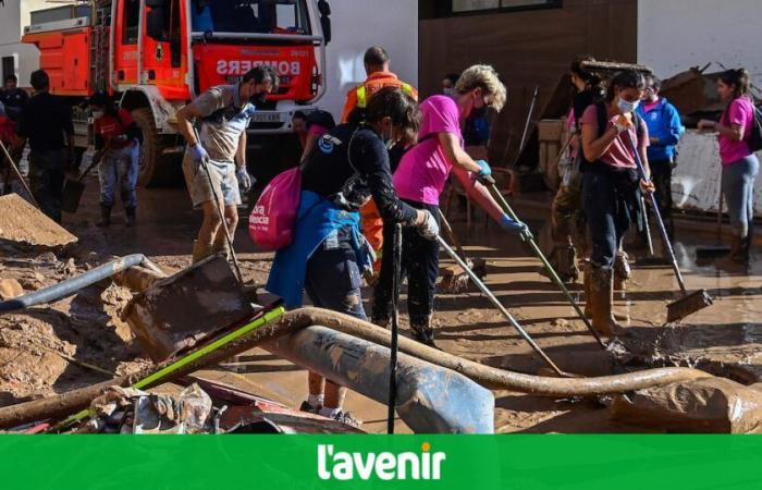 Tras las inundaciones en España, la solidaridad se organiza: un camión lleno de donaciones sale de Fleurus este lunes