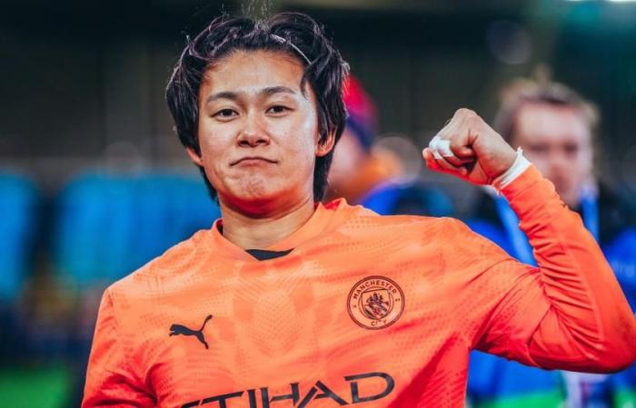 Yamashita disfruta de la oportunidad de jugar en el Etihad