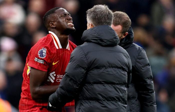 Virgil van Dijk da una reacción ‘esperanzadora’ a la lesión de Ibrahima Konate con el Liverpool ante el Brighton