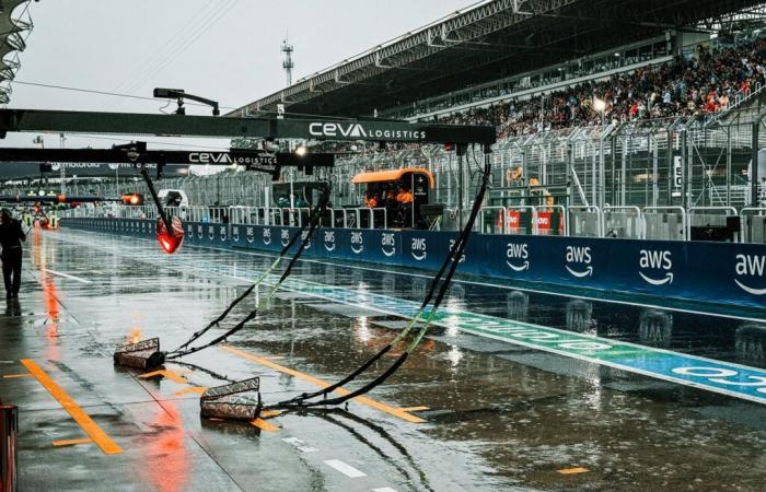 La clasificación del GP de Brasil de F1 se pospone para el domingo