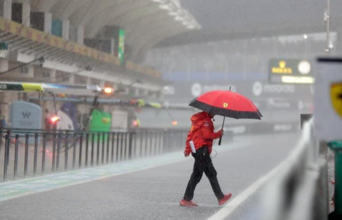 La lluvia provoca que la clasificación del Gran Premio de Brasil se aplace hasta el domingo