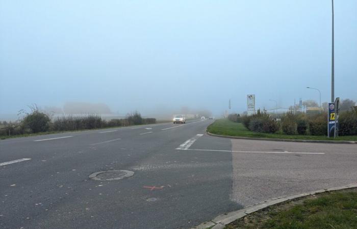 El tráfico interrumpido desde el lunes a la entrada de esta localidad de Orne por la creación de una rotonda