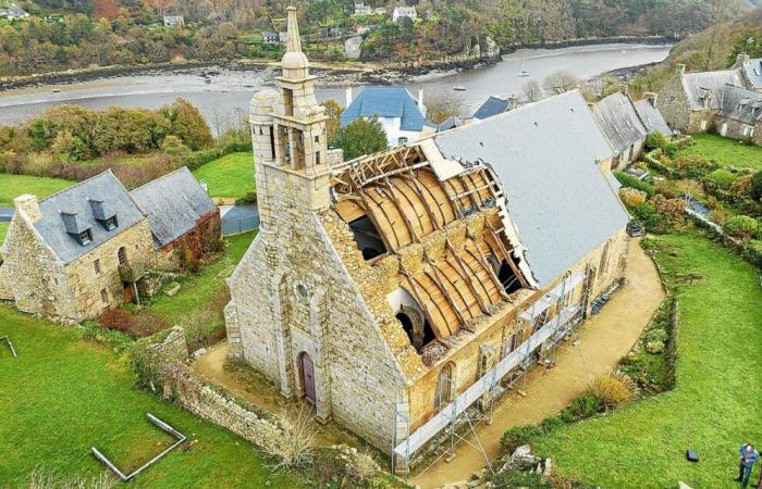 Un año después de Ciaran, esta capilla cerca de Lannion todavía no ha sido restaurada: “La situación es inextricable”