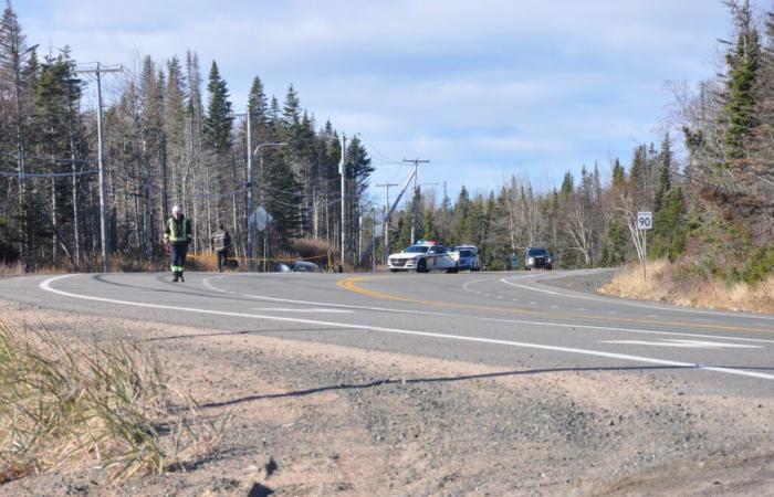 Accidente en la ruta 138 en Sept-Îles