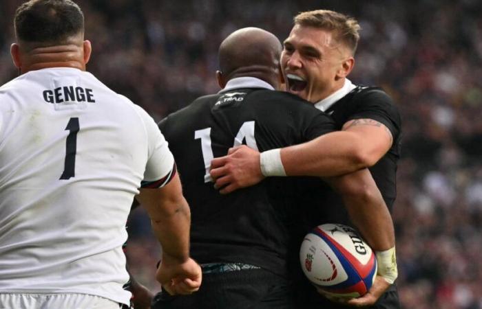 Los impresionantes All Blacks en Twickenham