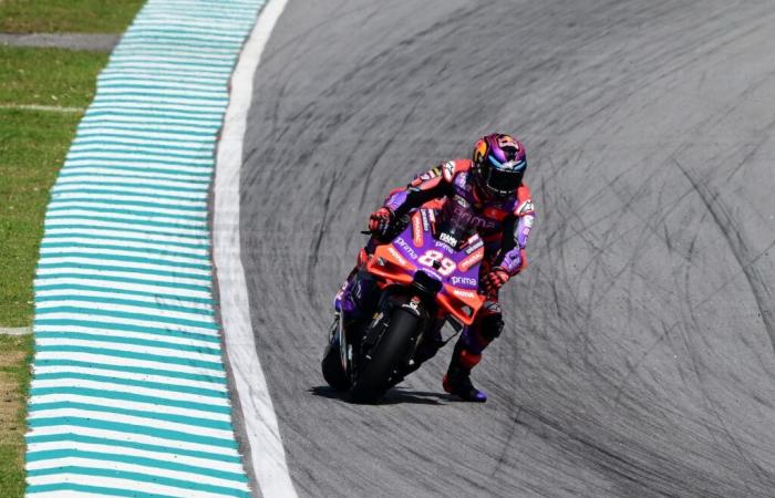 Jorge Martín Gagne, tobogán Francesco Bagnaia