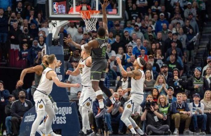 Los Wolves derriban a los Nuggets al final del suspenso • Basket USA