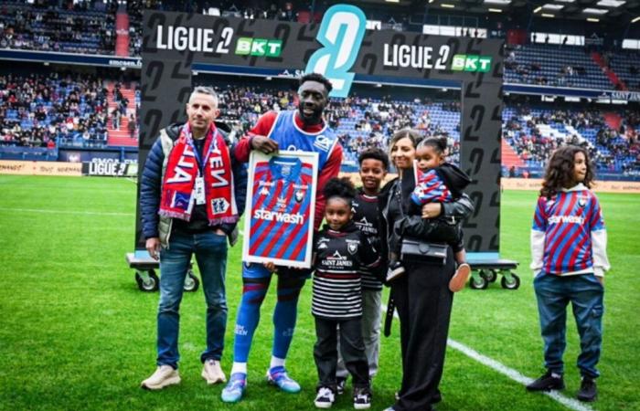 Fútbol. SM Caen rinde homenaje a Alexandre Mendy, máximo goleador de la historia del club