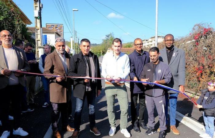 Rue Anatole-France en Agen, una inauguración muy esperada