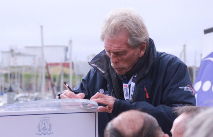 Inaugurado el muelle Philippe Jeantot en honor al creador de la Vendée Globe