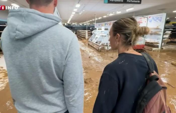 “Una simple botella de agua nos conmueve”: los franceses ante la escasez tras las inundaciones en España