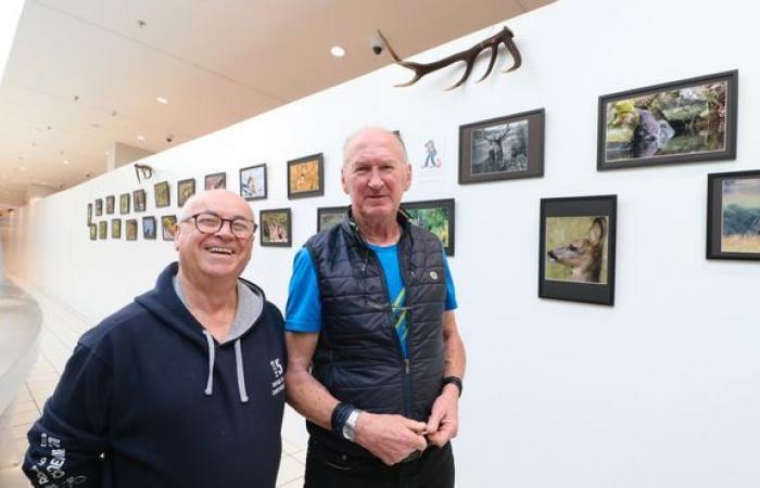 Jean-Paul Rickelin expone sus fotografías de animales en la antigua galería comercial Géant de Aurillac