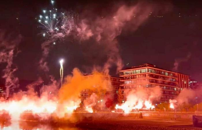 “Riesgo real” de incendio: fuegos artificiales ilegales lanzados muy cerca de edificios residenciales en Montreal