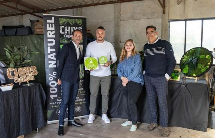 Chris Création y sus decoraciones vegetales reciben la etiqueta Origine Corrèze