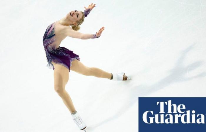 Amber Glenn sobrevive a la caída para ganar el primer título de patinaje artístico del Gran Premio | patinaje artístico