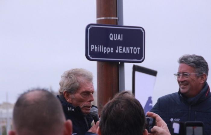 Inaugurado el muelle Philippe Jeantot en honor al creador de la Vendée Globe