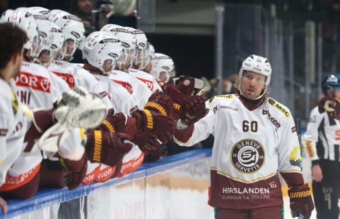 Hockey: Genève-Servette detiene su espiral negativa en Lugano