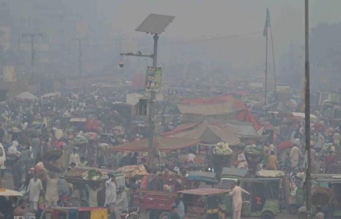 La contaminación alcanza récords históricos en Pakistán