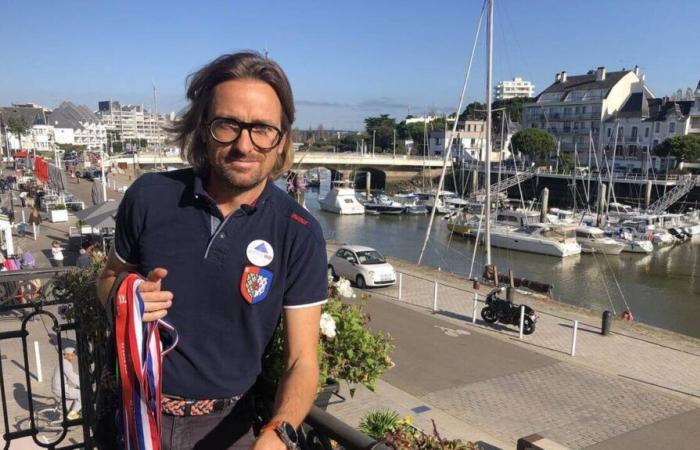 El dueño de este restaurante de Pouliguen corre el maratón por la mañana y hace su turno de almuerzo