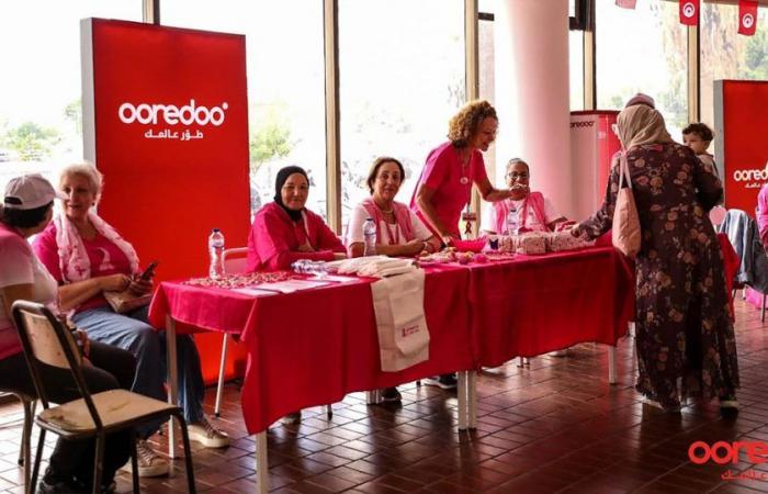 Ooredoo contribuye a la lucha contra el cáncer de mama en Túnez