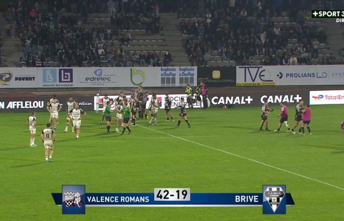 Pro D2 Valence-Romans – Brive: resumen del partido