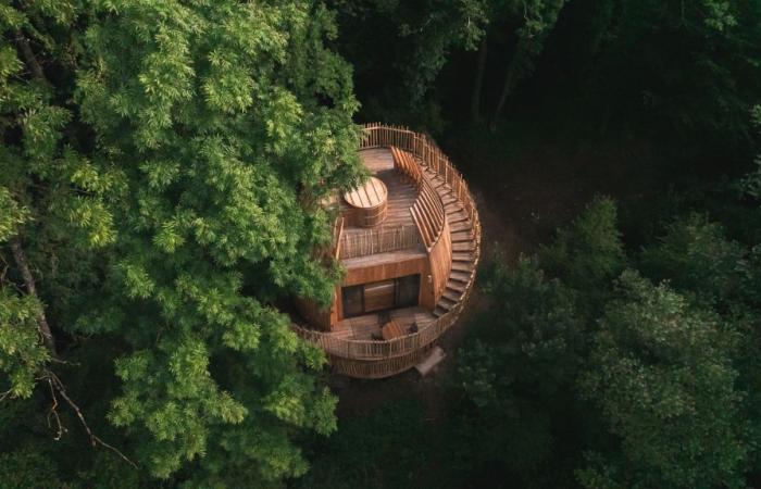 En Chassey-lès-Montbozon, cabañas en los Grandes Lagos de AW²