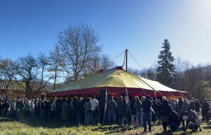 último homenaje a Paul Varry en su pueblo de Altos Alpes