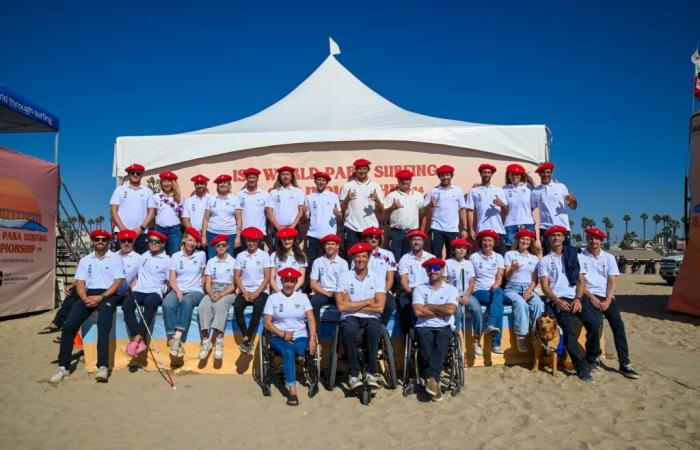 Francia vuelve a poner en juego su título mundial de para surf