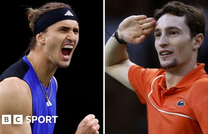 Masters de París: Alexander Zverev se enfrentará a Ugo Humbert en la final