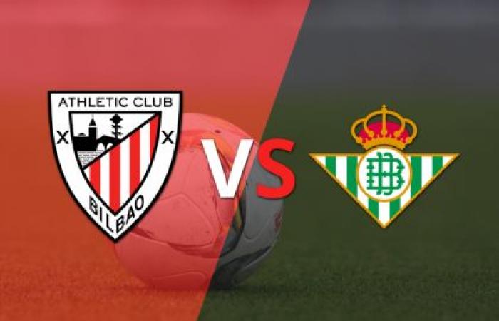 Comienza el juego entre Athletic Bilbao y Betis en el estadio la Catedral | Liga de España