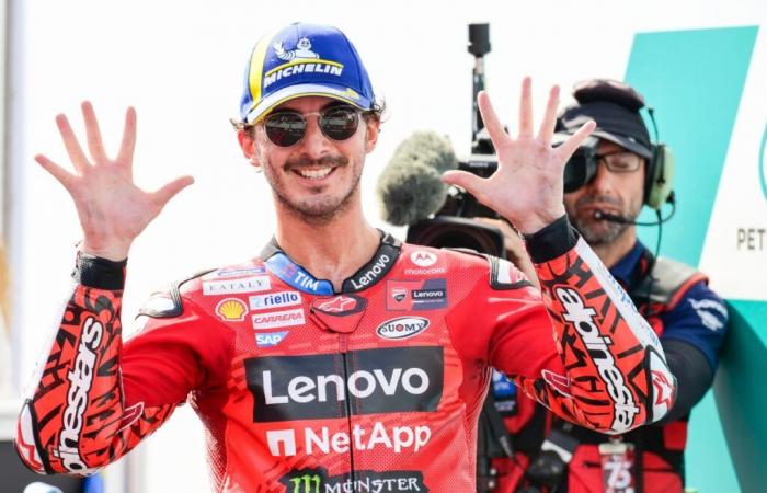 Bagnaia se aferra a las esperanzas de título con su décima victoria en 2024