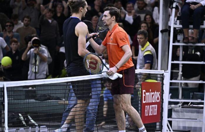 M1000 Bercy – Impotente, Ugo Humbert pierde en la final contra Alexander Zverev