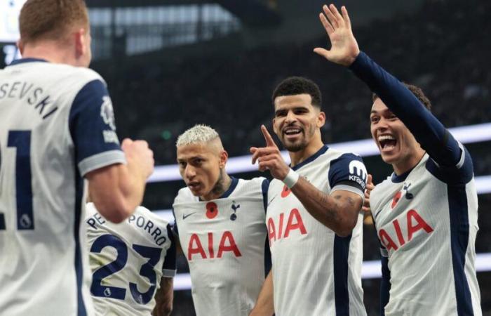 Liderado al descanso, Tottenham finalmente supera al Aston Villa