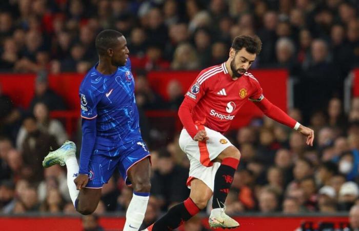 Manchester United vs Chelsea PUNTUACIÓN EN VIVO, Premier League 2024-25: MUN 0-0 CHE; Disparo de Hojlund detenido