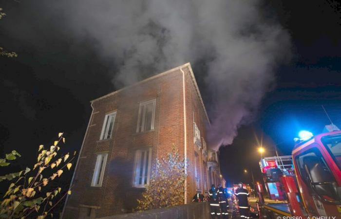 Se produce un incendio en el sótano de una casa al norte de Beauvais