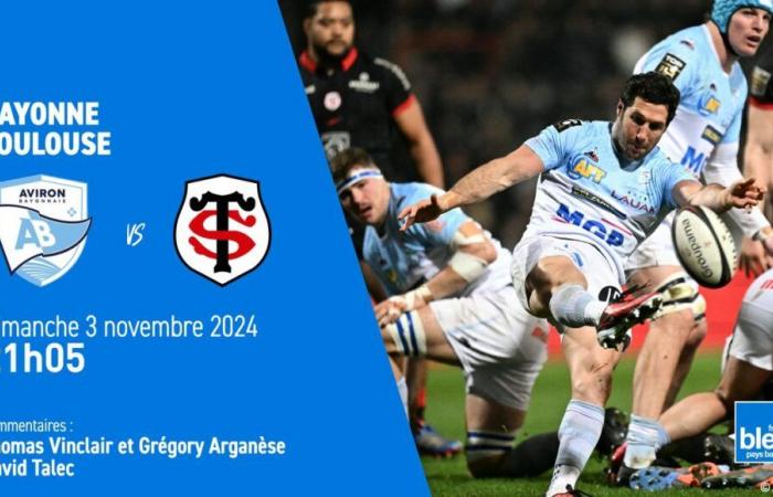 EN VIVO – Top 14: sigue el choque entre Aviron Bayonnais y Stade Toulousain en France Bleu Pays Basque