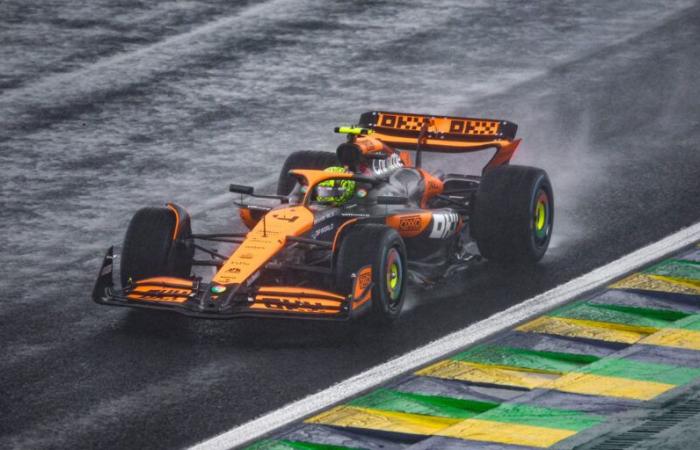 Lando Norris saldrá desde la pole position para el Gran Premio de Brasil, Verstappen 17º en la parrilla