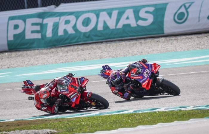 MotoGP Sepang: Bagnaia gana, Martin cerca de la coronación