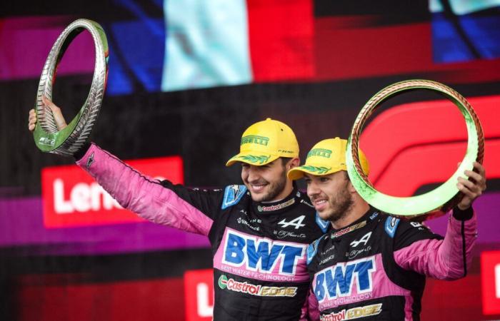 ¡Los franceses Ocon y Gasly en el podio!