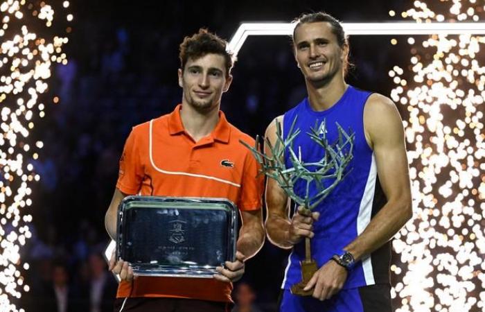 Alexander Zverev, último emperador de Bercy, pone fin al sueño de Ugo Humbert