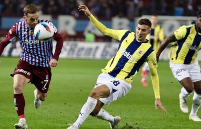 ¡Duelo loco en Akyazı! El Fenerbahçe consiguió 3 puntos en Trabzon en 90+12