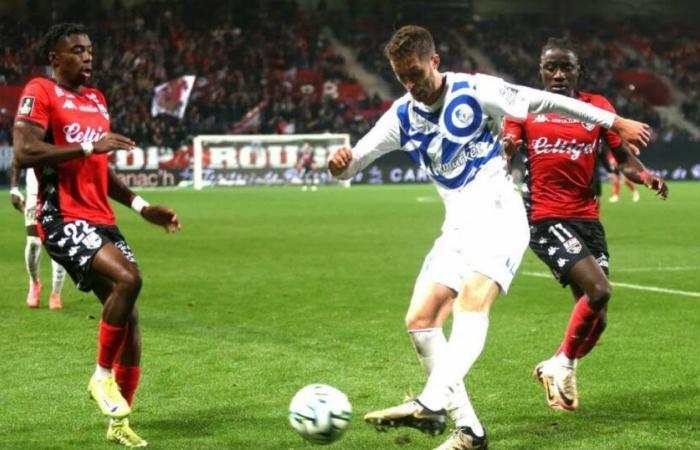 Ligue 2. “El partido en el que más me decepcioné”: el GF38 vivió un calvario en Guingamp