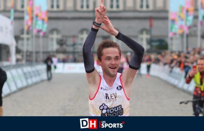 Amaury Paquet como atracción del Maratón&Medio Maratón de Bruselas: “Fue una gran batalla táctica para ganar” (FOTOS Y VIDEOS)