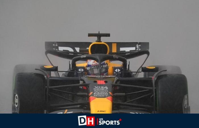 Gran Premio de Brasil: Max Verstappen caminó sobre el agua