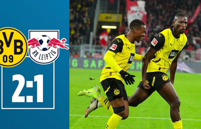 Bundesliga: ¡1-2 contra BVB! Leipzig fracasa en la prueba del título | deporte