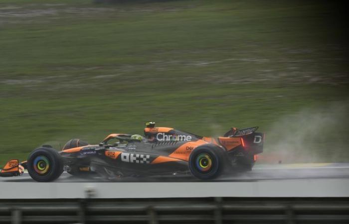 Norris en la pole, Verstappen muy lejos, caídas de Alonso y Sainz… Fue un desastre estas clasificaciones