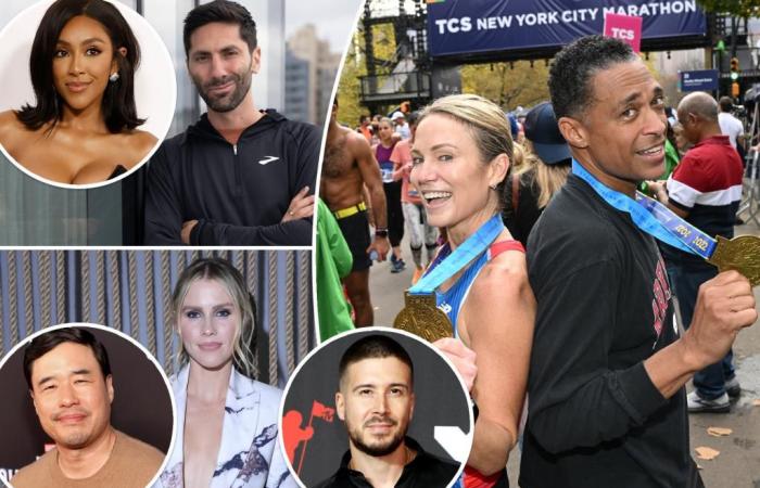 Todas las celebridades que corren el TCS NYC Marathon 2024